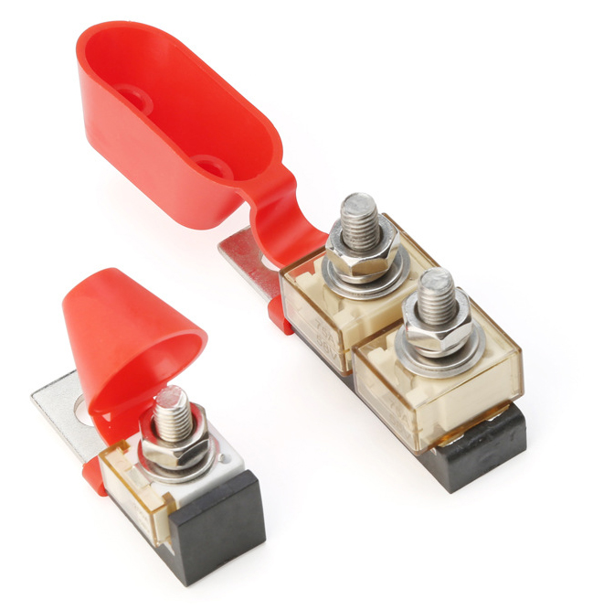 電瓶保險絲座，方形電瓶保險絲座，二位電瓶保險絲座